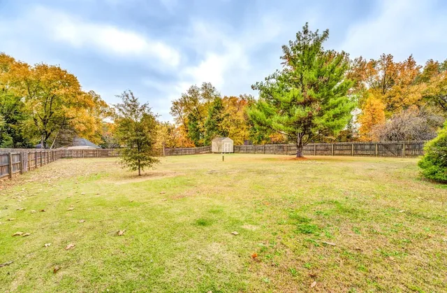 a view of swimming pool with an outdoor space