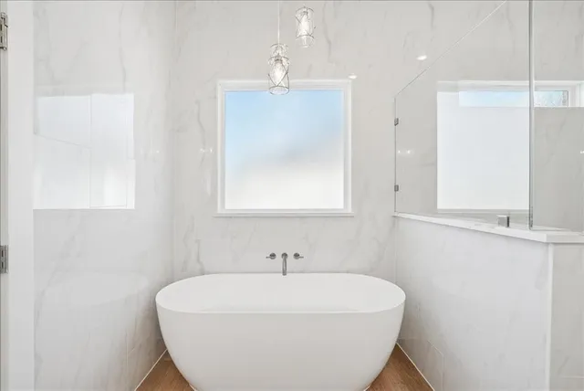 a view of swimming pool with a yard