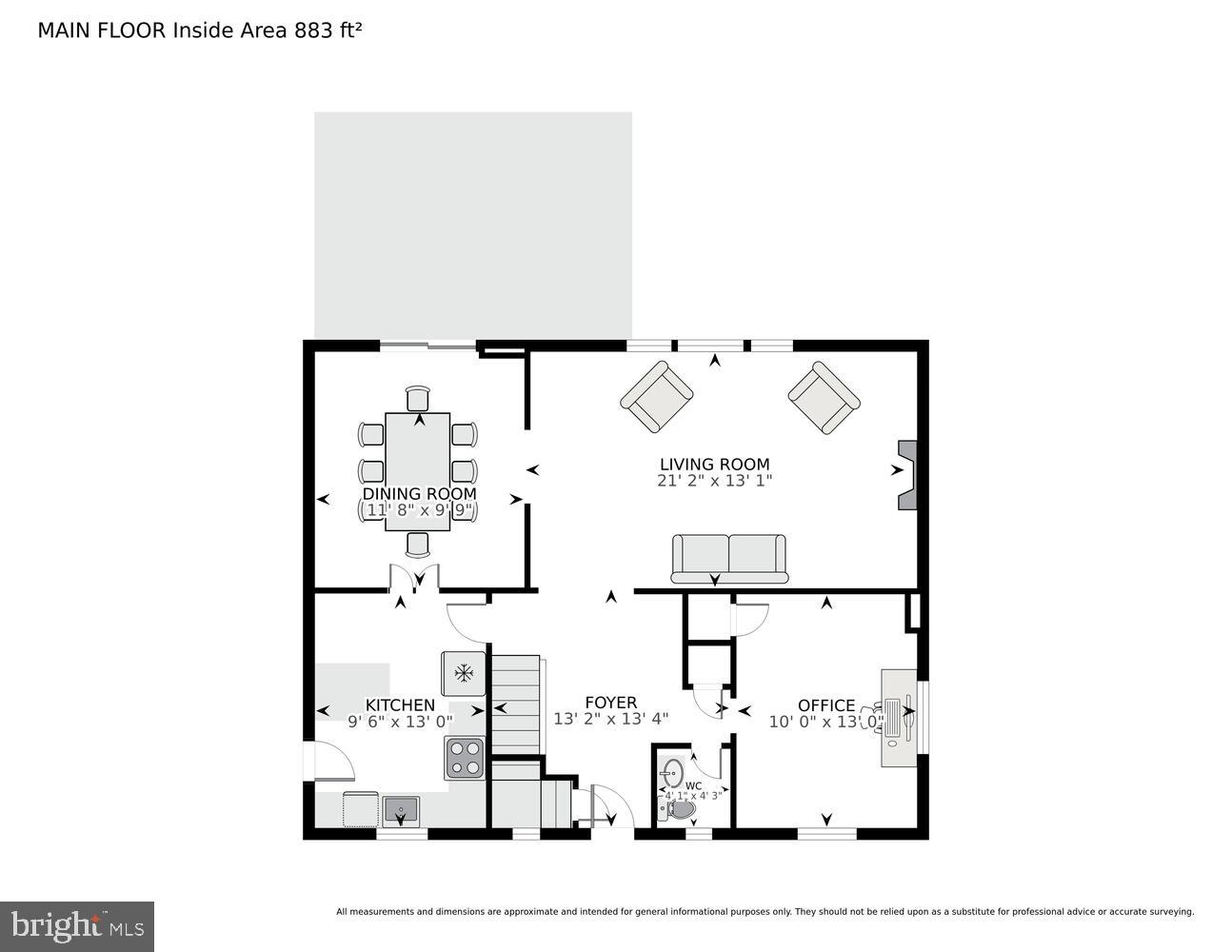 7721 Maryknoll Avenue Bethesda, MD 20817 - Photo 31 of 33 a picture of a floor plan