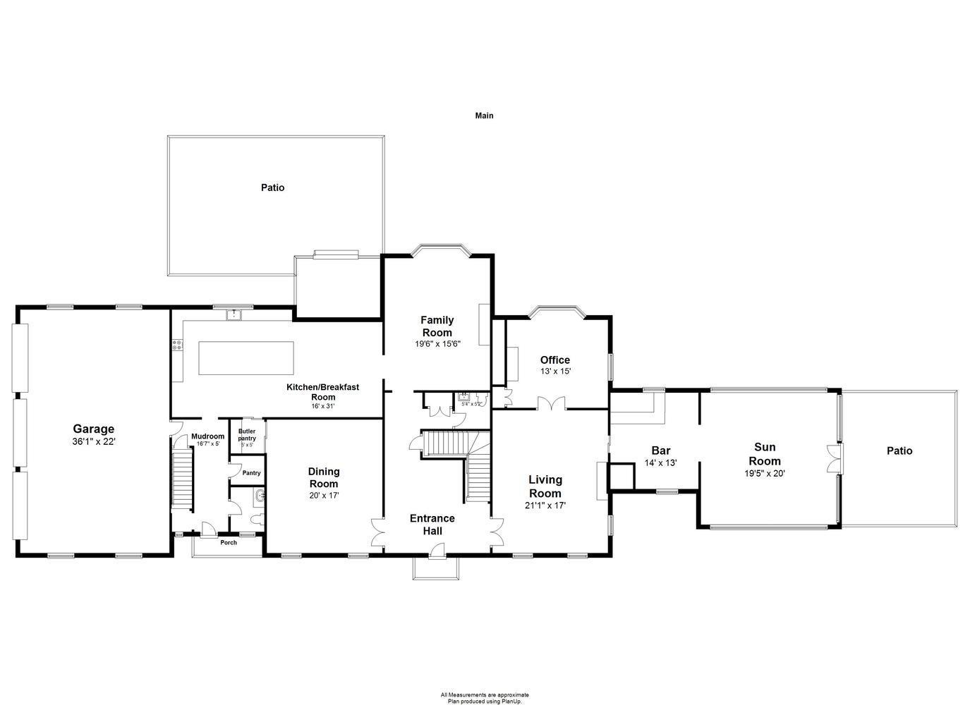 881 Valley Road New Canaan, CT 06840 - Photo 34 of 37 a picture of floor plan