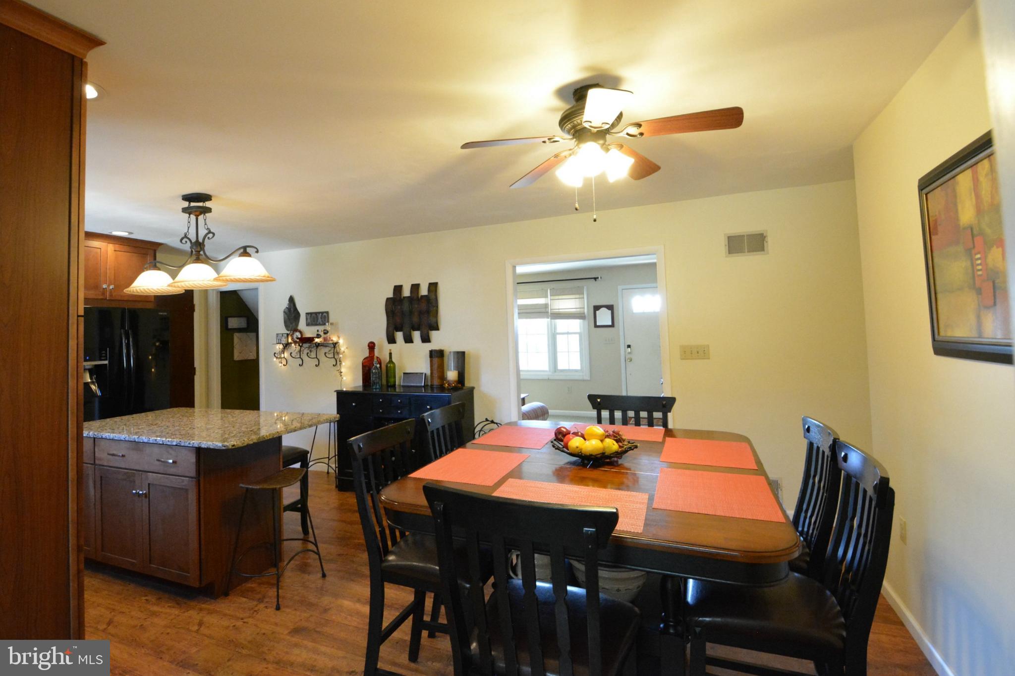 23 Troy Drive Lititz, PA 17543 - Photo 13 of 45 Spacious Dining Area with ceiling fam