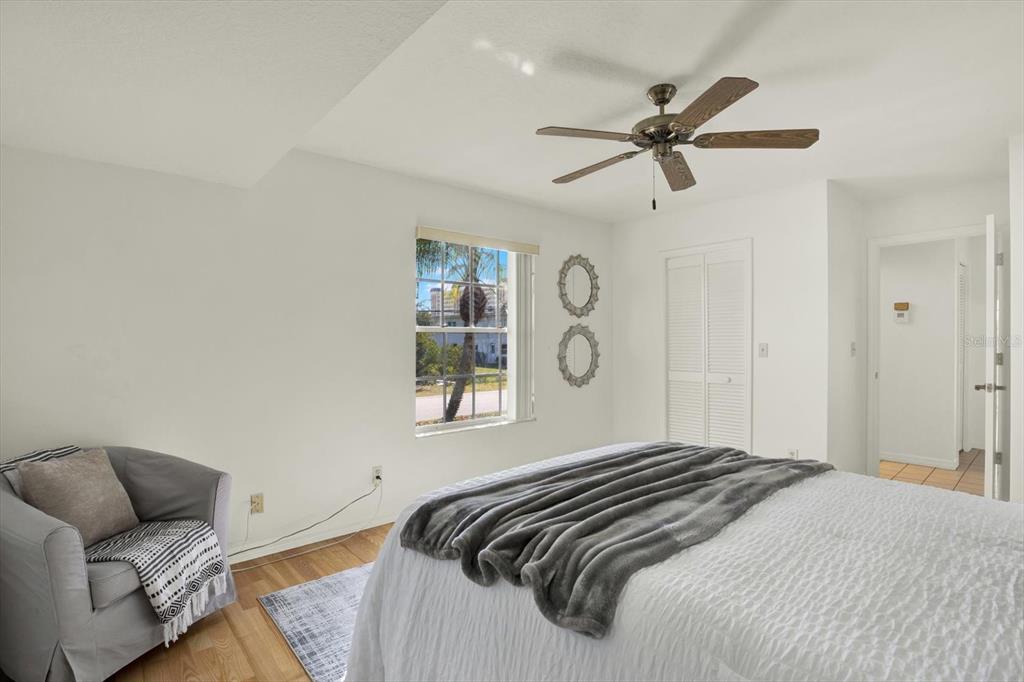 4684 West Huron Road St. Petersburg, FL 33708 - Photo 15 of 31 a bedroom with a bed and window