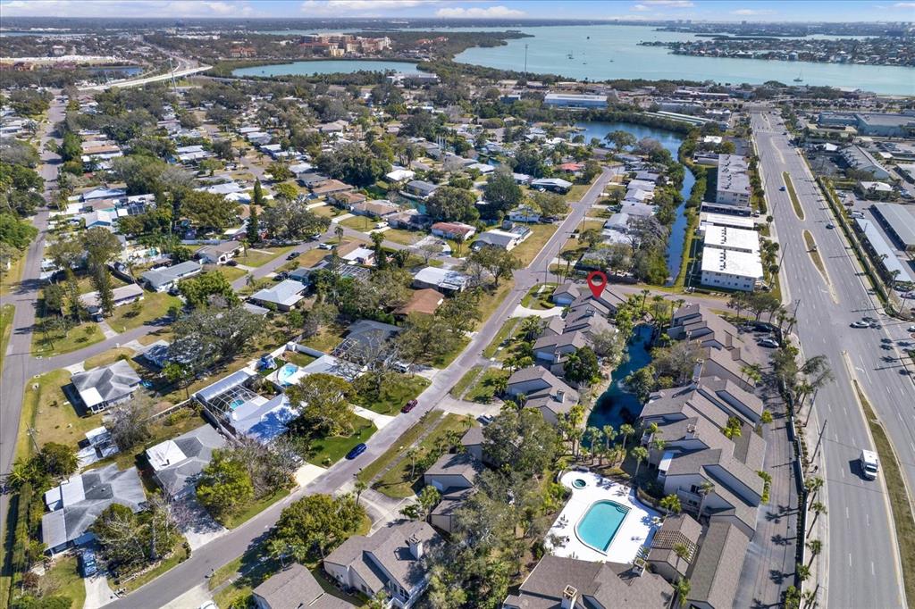 4684 West Huron Road St. Petersburg, FL 33708 - Photo 28 of 31 an aerial view of multiple house