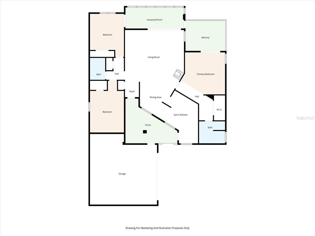 4684 West Huron Road St. Petersburg, FL 33708 - Photo 31 of 31 a picture of floor plan