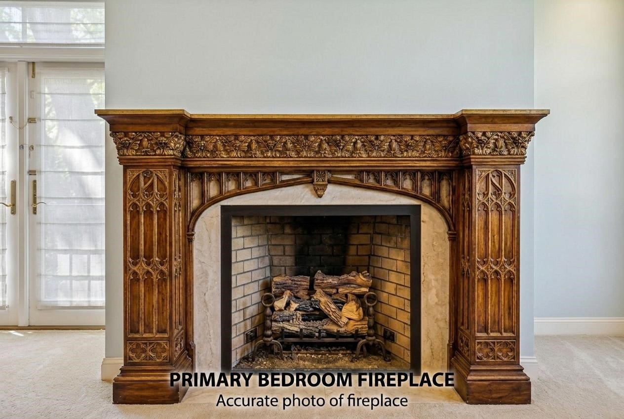 39 Marsh Creek Road Fernandina Beach, FL 32034 - Photo 26 of 78 a close view of a fireplace