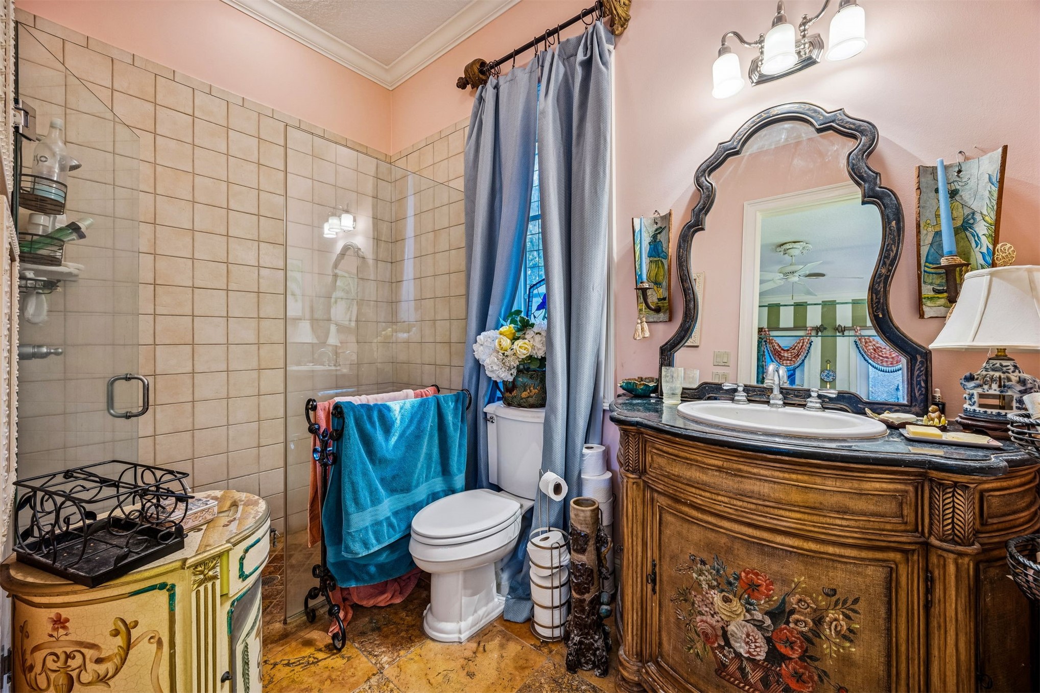 39 Marsh Creek Road Fernandina Beach, FL 32034 - Photo 58 of 78 a bathroom with a toilet sink and mirror