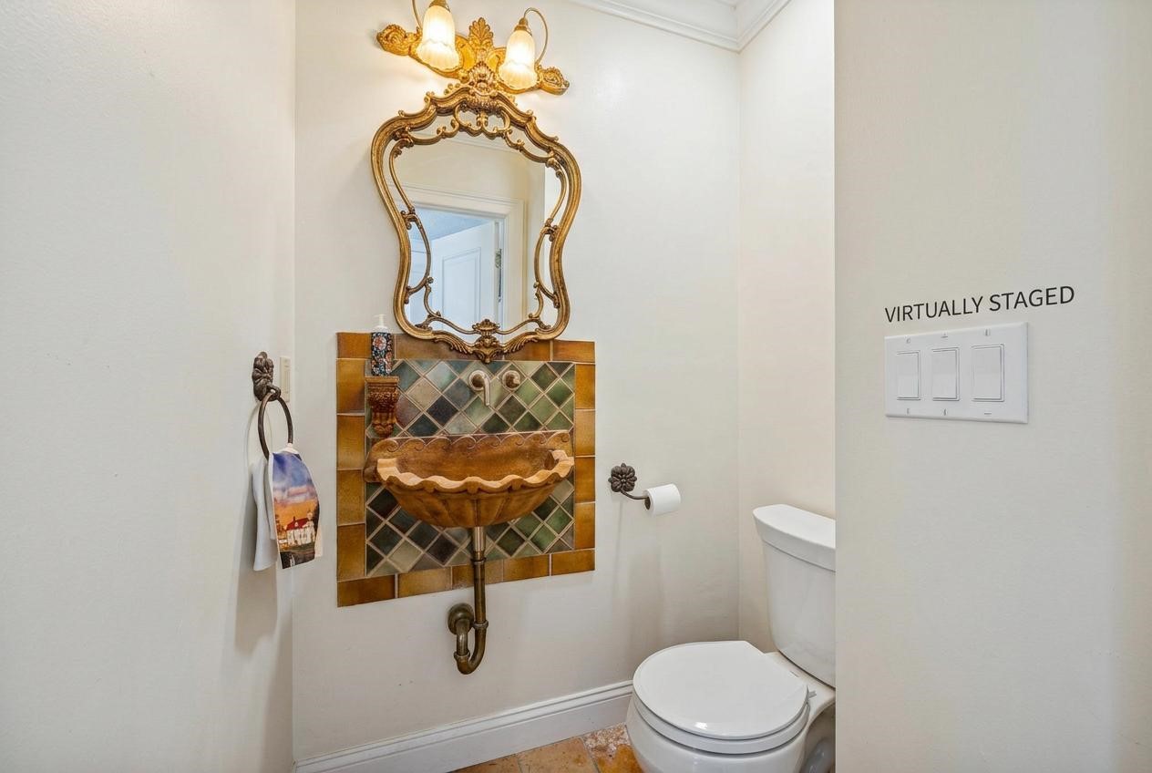 39 Marsh Creek Road Fernandina Beach, FL 32034 - Photo 60 of 78 Half Bath downstairs Virtually Staged Empty