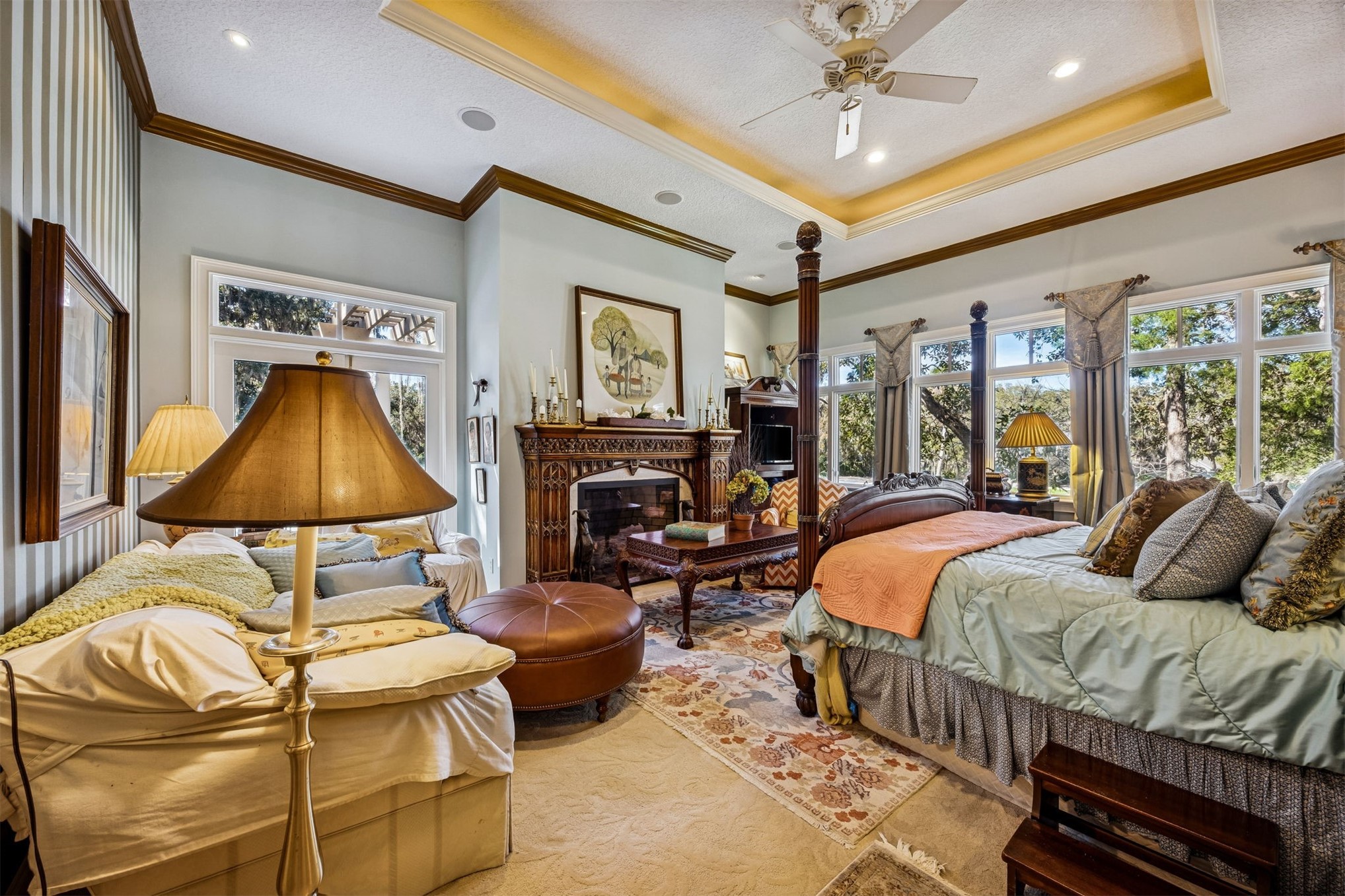 39 Marsh Creek Road Fernandina Beach, FL 32034 - Photo 62 of 78 a bedroom with a bed and wooden floor