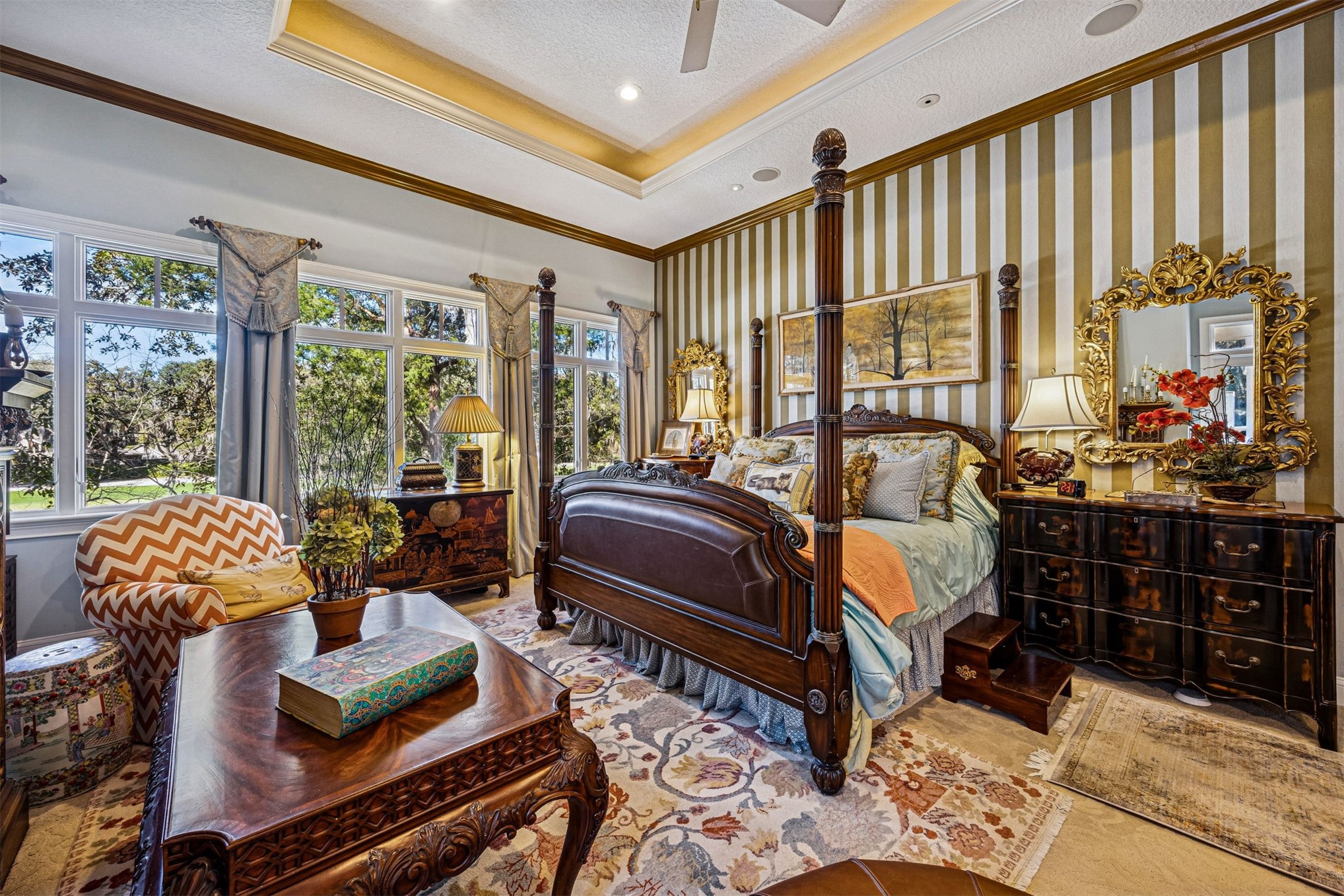 39 Marsh Creek Road Fernandina Beach, FL 32034 - Photo 63 of 78 a bedroom with furniture and a large window