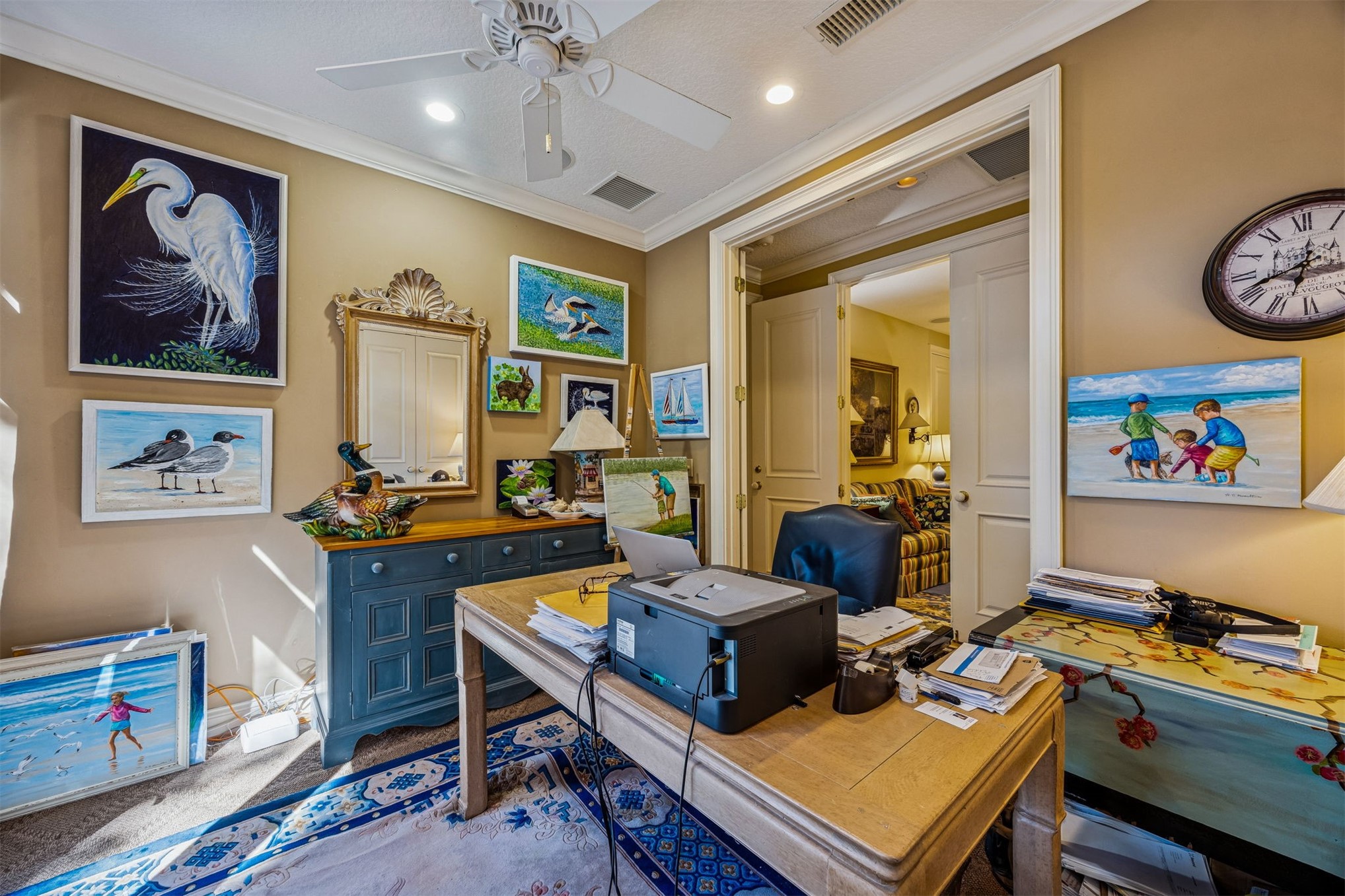 39 Marsh Creek Road Fernandina Beach, FL 32034 - Photo 70 of 79 Bedroom # 2 being used as an Office.