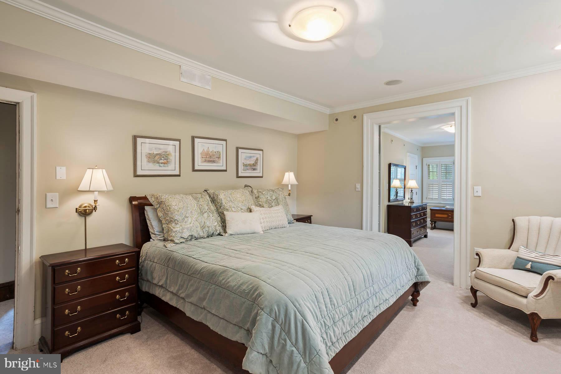 261 Forrest Road Merion Station, PA 19066 - Photo 18 of 43 a bedroom with a bed and a couch