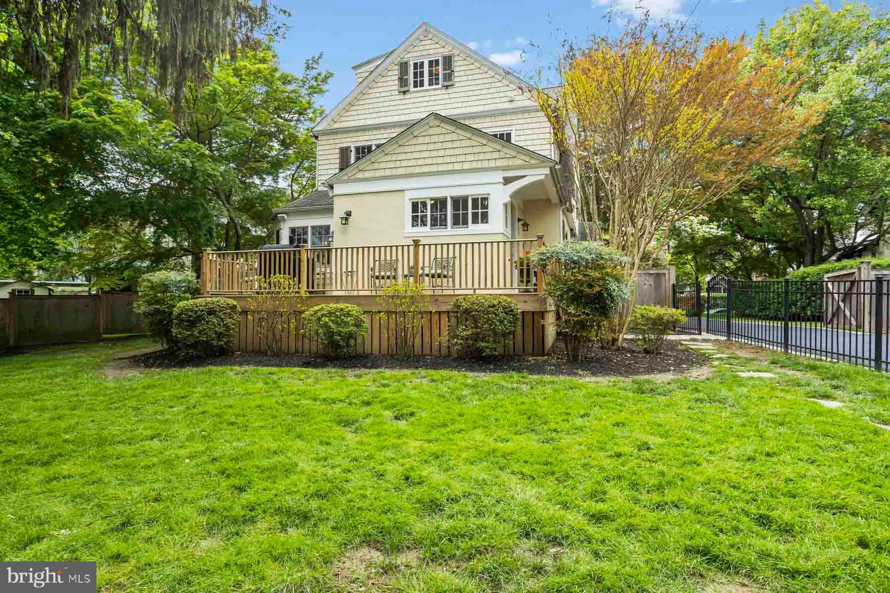 261 Forrest Road Merion Station, PA 19066 - Photo 39 of 43 a front view of a house with a garden