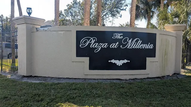 a view of a lake from a yard