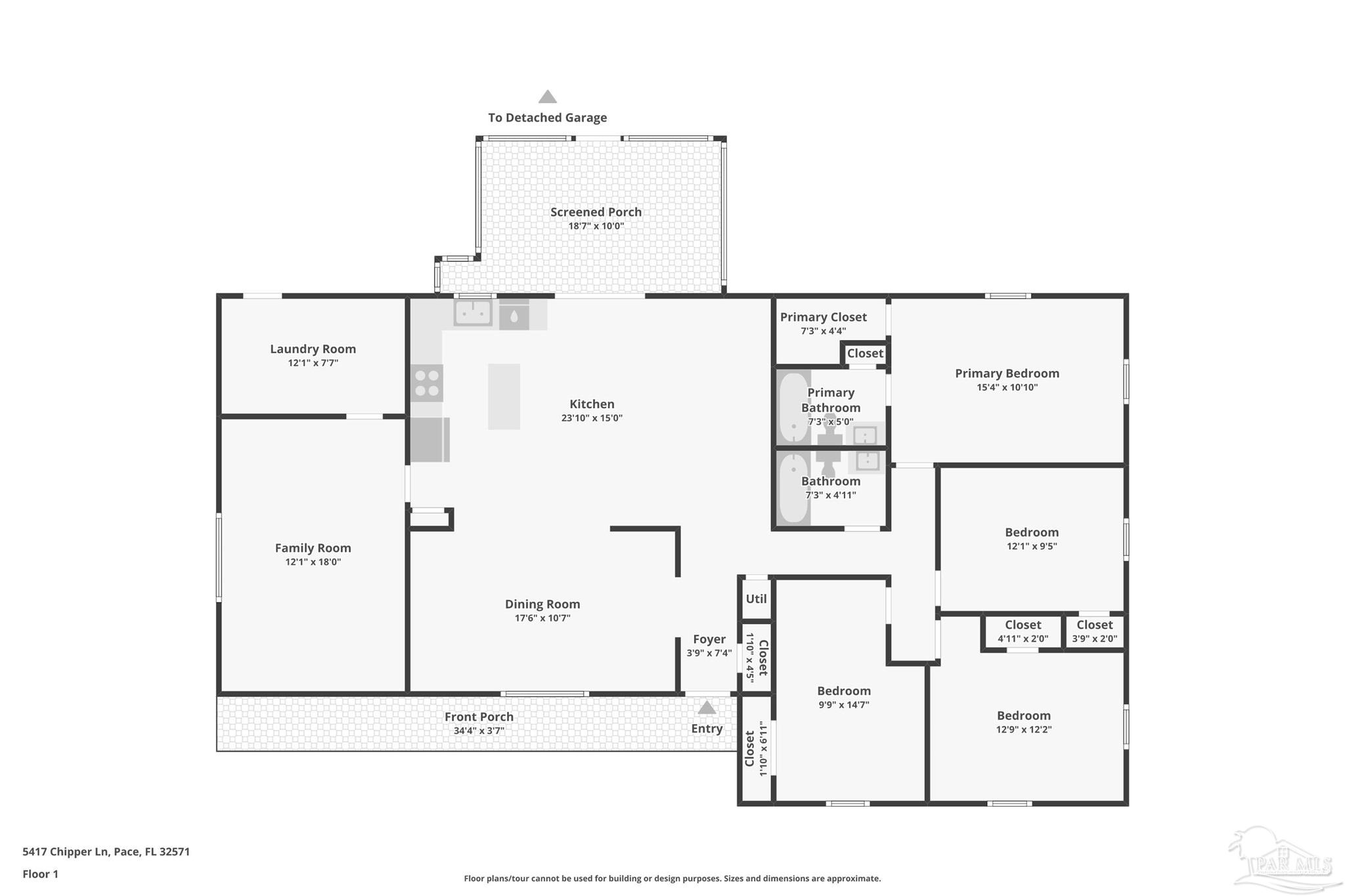 5417 Chipper Lane Pace, FL 32571 - Photo 25 of 25