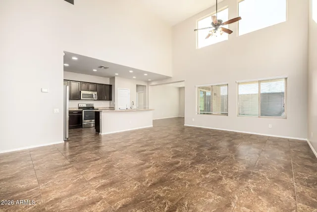 a view of a indoor garage