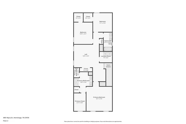 $469,000 | 4901 Myra Drive, Hermitage, TN 37076
