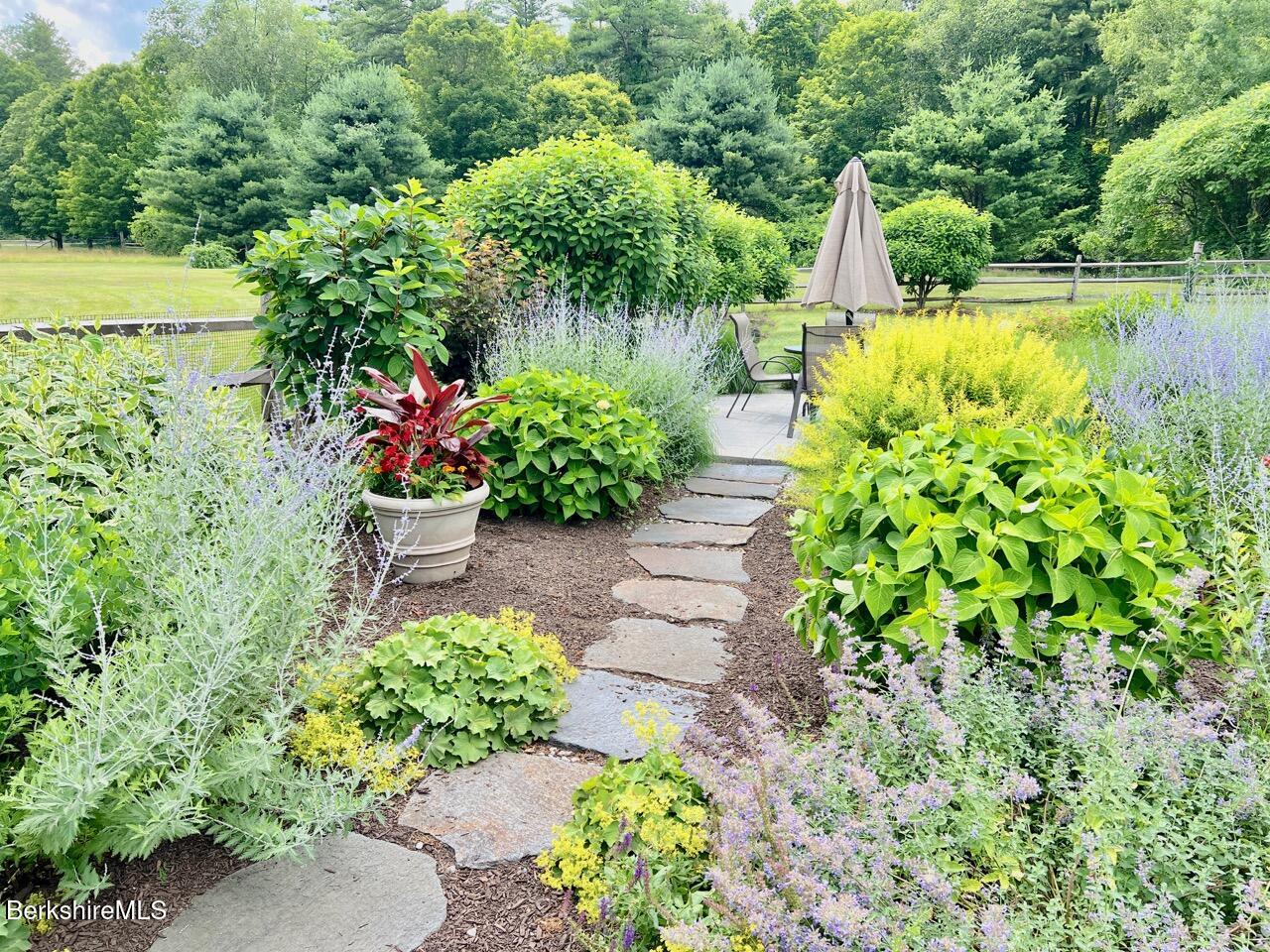 121 East Dugway Road Lenox, MA 01240 - Photo 40 of 45 Lush Patio Gardens