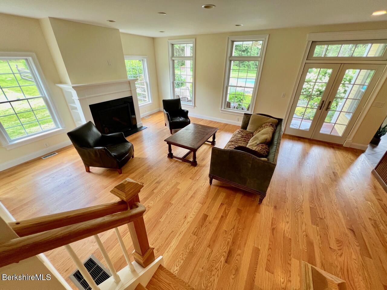 121 East Dugway Road Lenox, MA 01240 - Photo 10 of 45 Great Room from Above