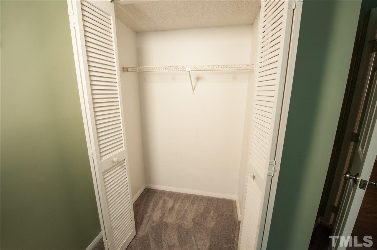 3700 Chimney Ridge Place, Unit 8 Durham, NC 27713 - Photo 15 of 29 Closet in first bedroom