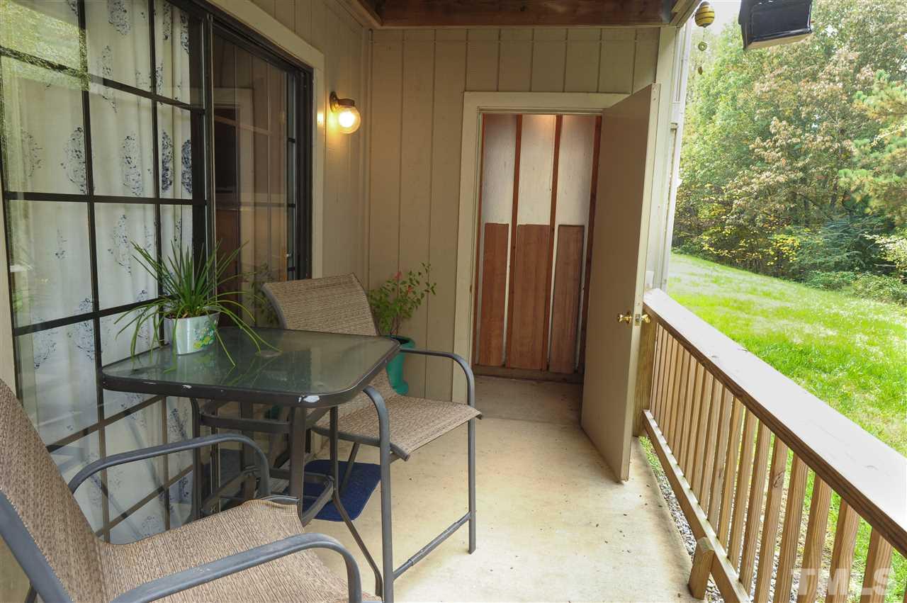 3700 Chimney Ridge Place, Unit 8 Durham, NC 27713 - Photo 26 of 29 Storage area on patio