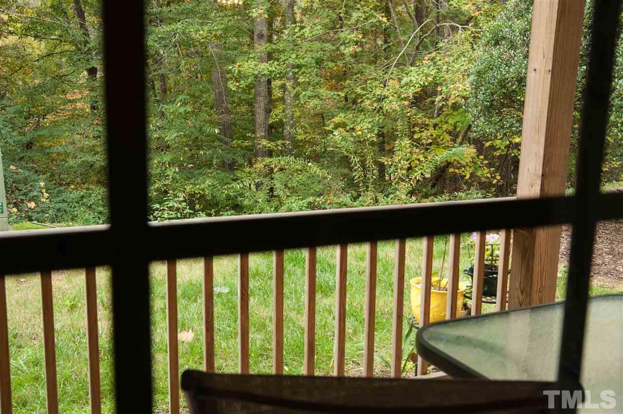 3700 Chimney Ridge Place, Unit 8 Durham, NC 27713 - Photo 29 of 29 View from patio, all woods