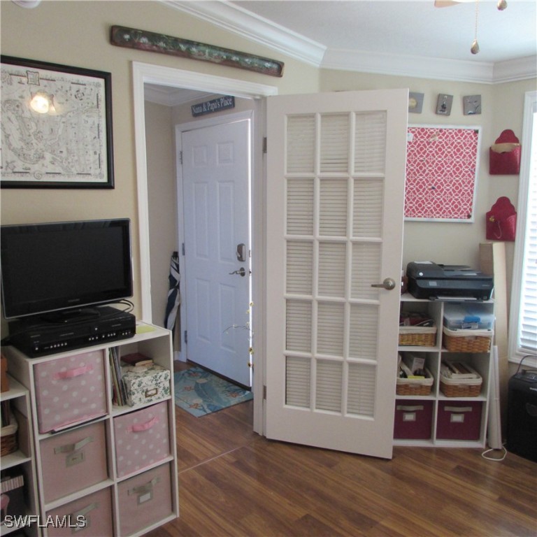 3083 Sloop Lane St. James City, FL 33956 - Photo 7 of 41 a room with wooden floor and closet