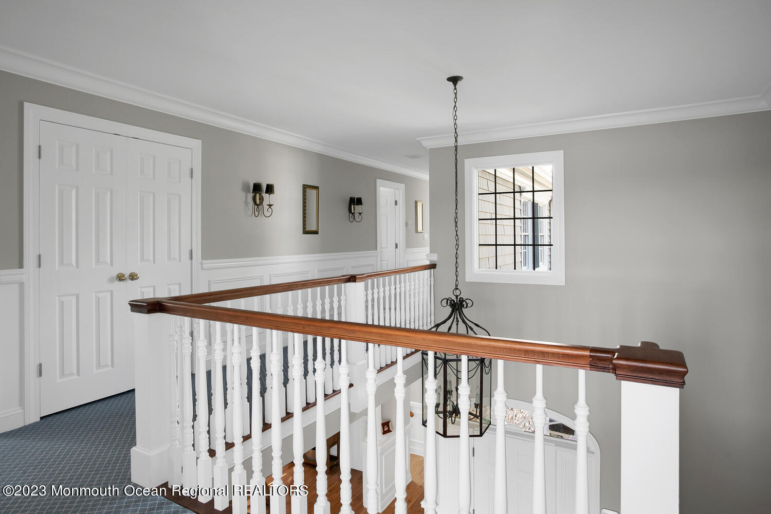 146 Conover Lane Red Bank, NJ 07701 - Photo 23 of 44 a view of a hallway with windows