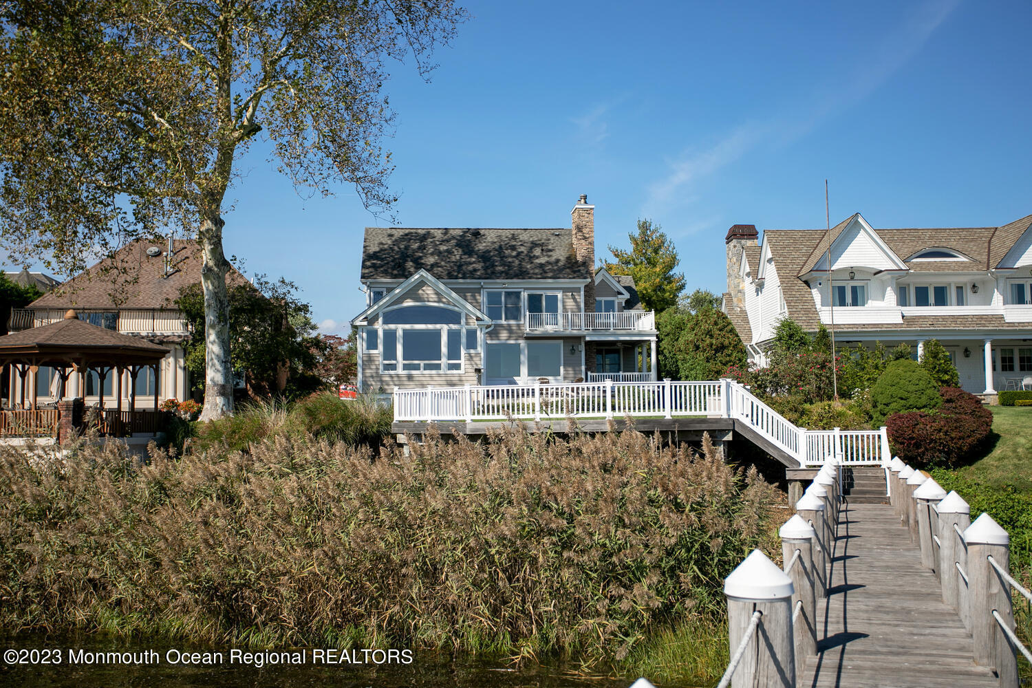 146 Conover Lane Red Bank, NJ 07701 - Photo 6 of 44 an aerial view of a house with a yard
