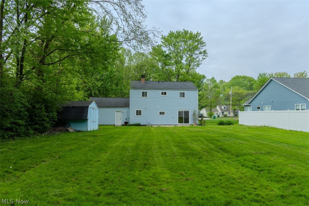 8828 Edgehill Road Mentor, OH 44060 - Photo 21 of 24 View of yard featuring a shed