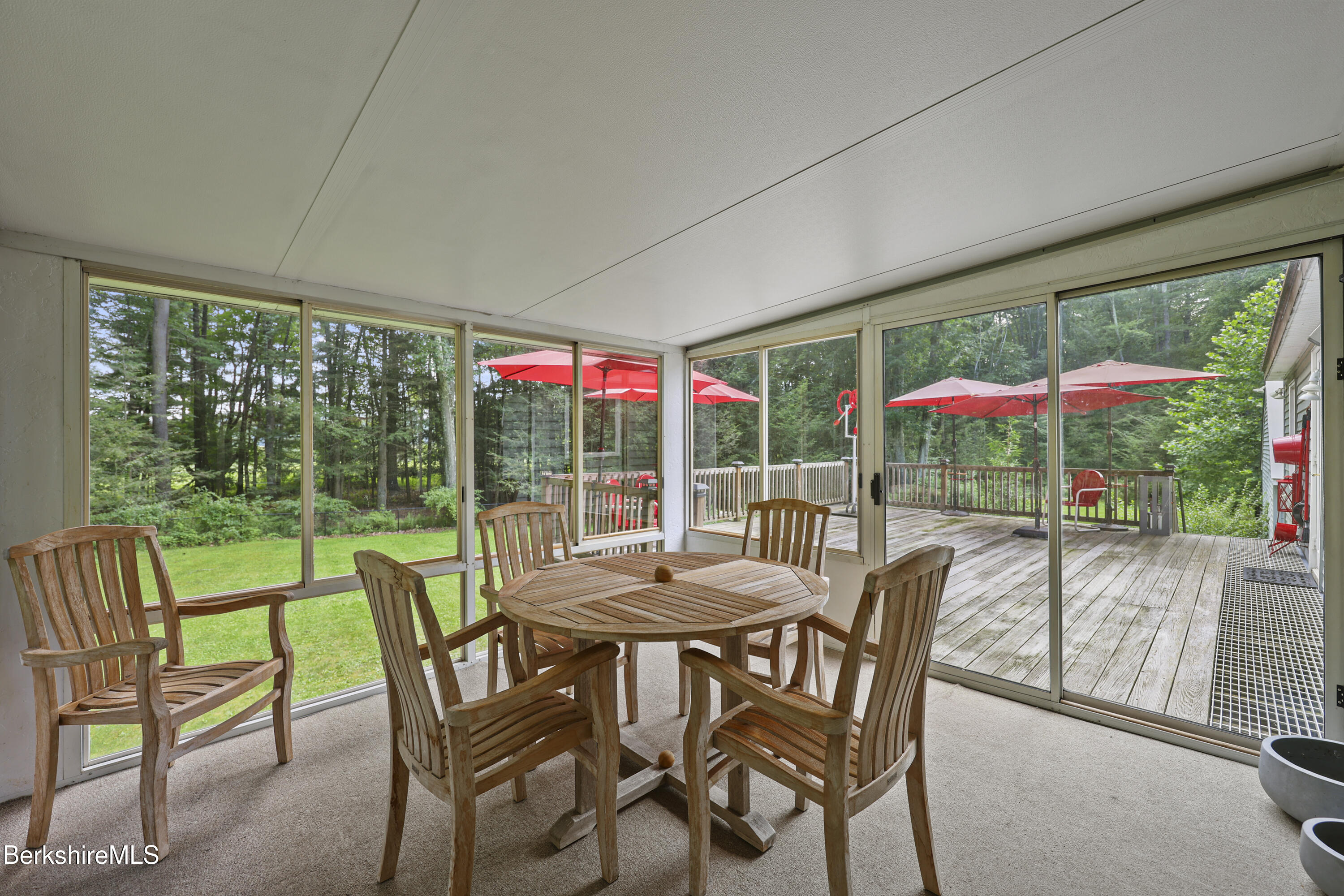 128 Rannapo Road Sheffield, MA 01257 - Photo 16 of 40 Sun room for dining
