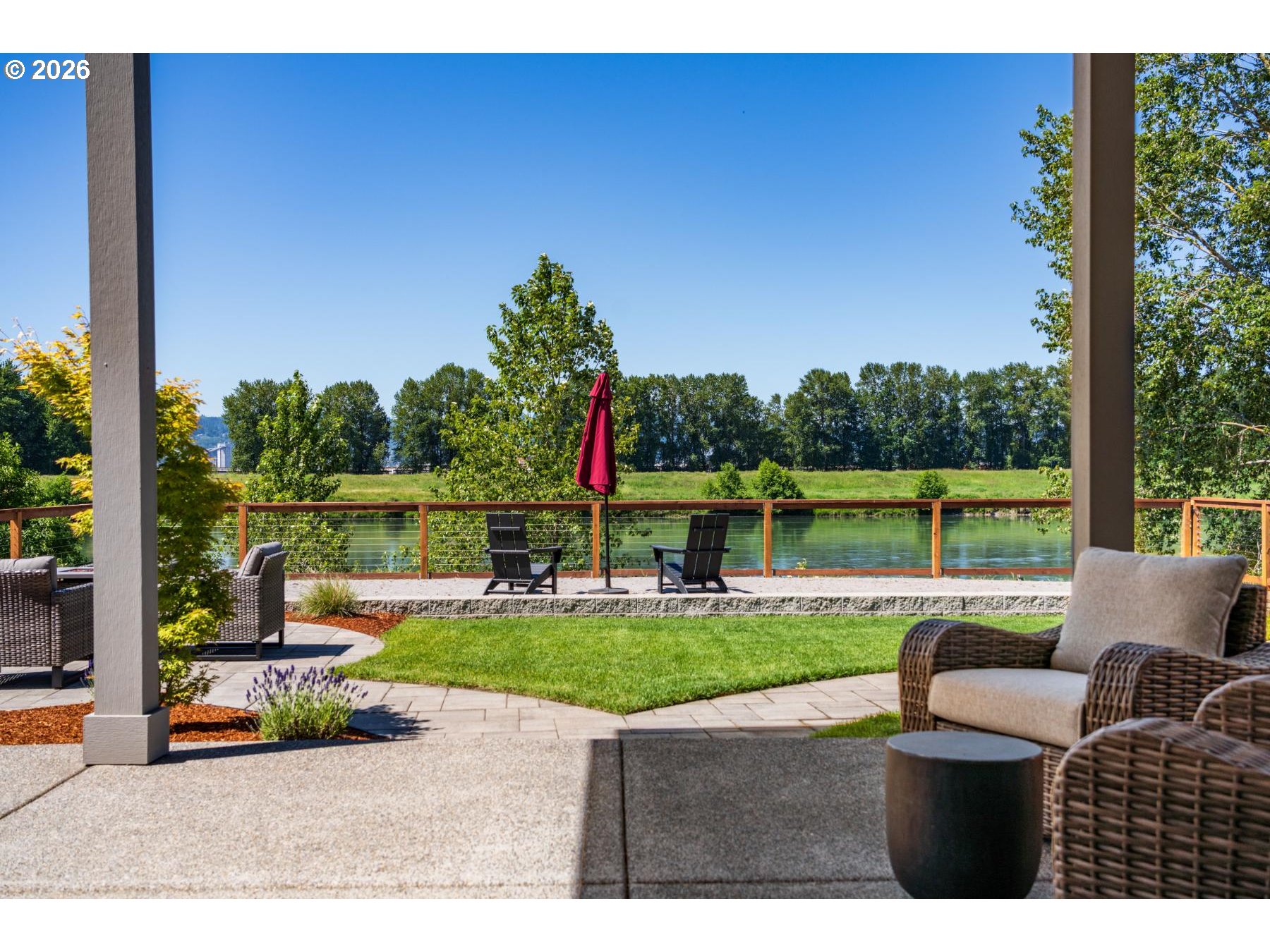 2072 South River Road Kelso, WA 98626 - Photo 17 of 20 a view of swimming pool with a patio
