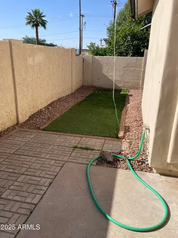 a view of outdoor space and yard