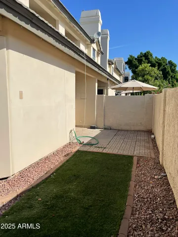 a view of outdoor space and yard