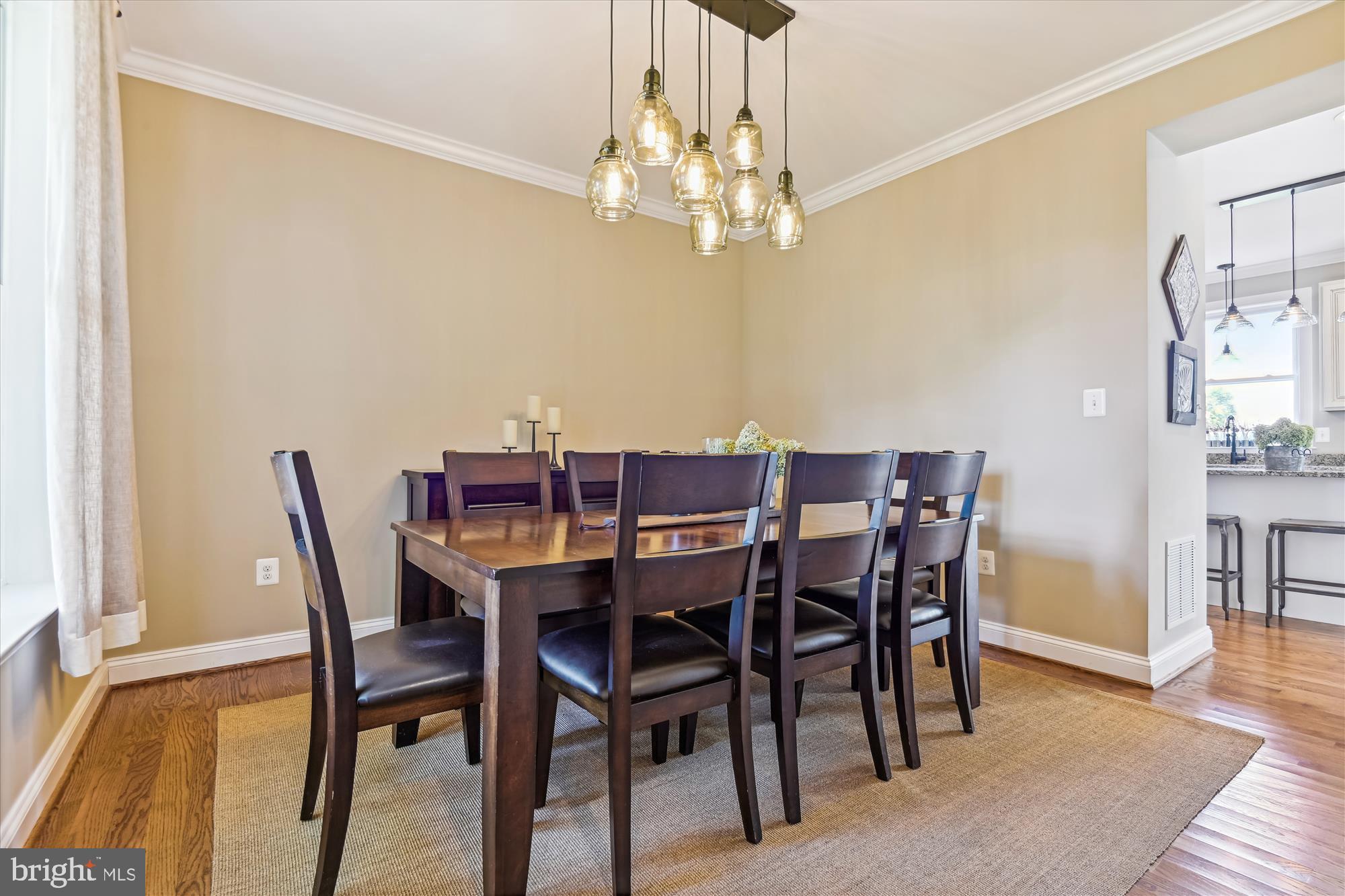 12700 Handboard Road Union Bridge, MD 21791 - Photo 29 of 74 a view of a dining room with furniture and wooden floor