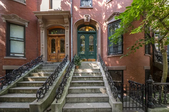 a view of a building with a outdoor space