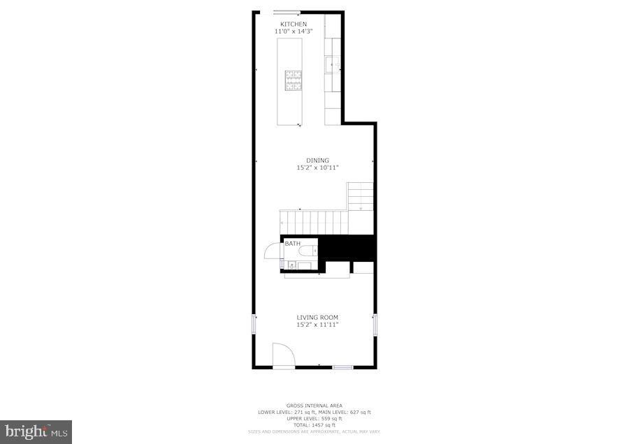 3329 Q Street Northwest Washington, DC 20007 - Photo 35 of 37 a picture of a floor plan
