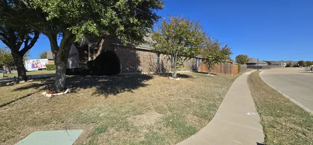 a view of outdoor space with deck