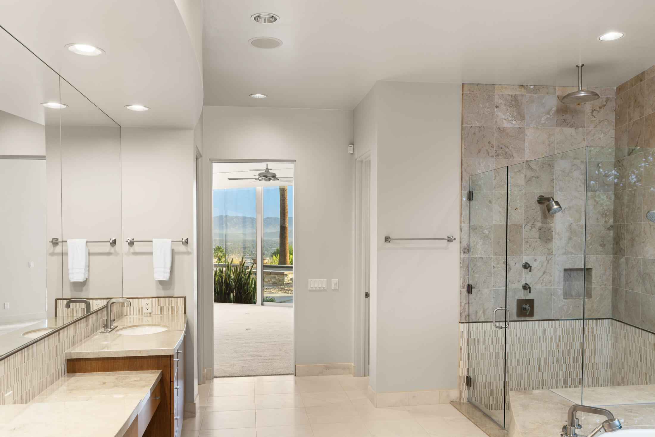 30 Hillcrest Drive Rancho Mirage, CA 92270 - Photo 49 of 79 a bathroom with a tub and shower