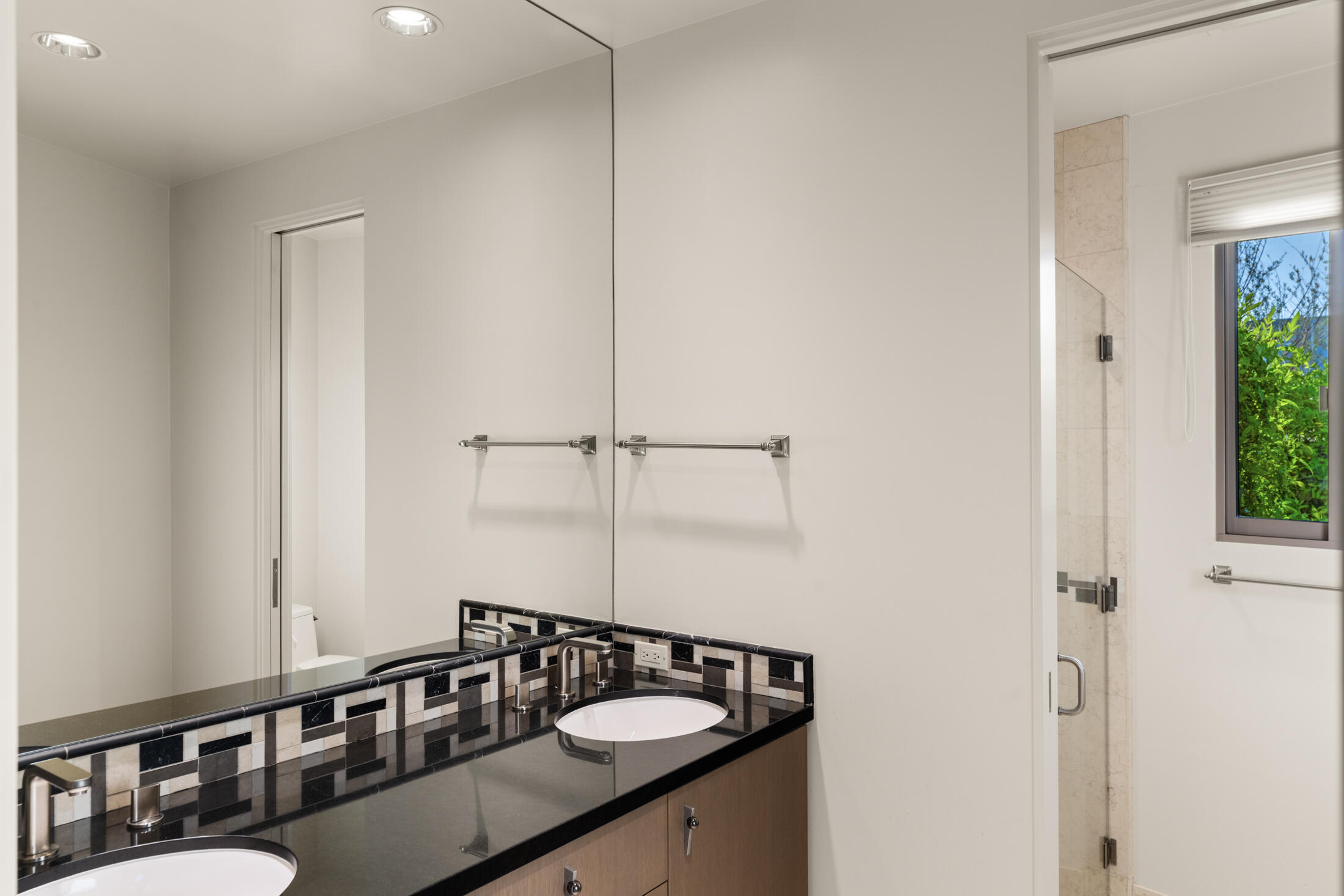 30 Hillcrest Drive Rancho Mirage, CA 92270 - Photo 54 of 79 a bathroom with a sink and a mirror