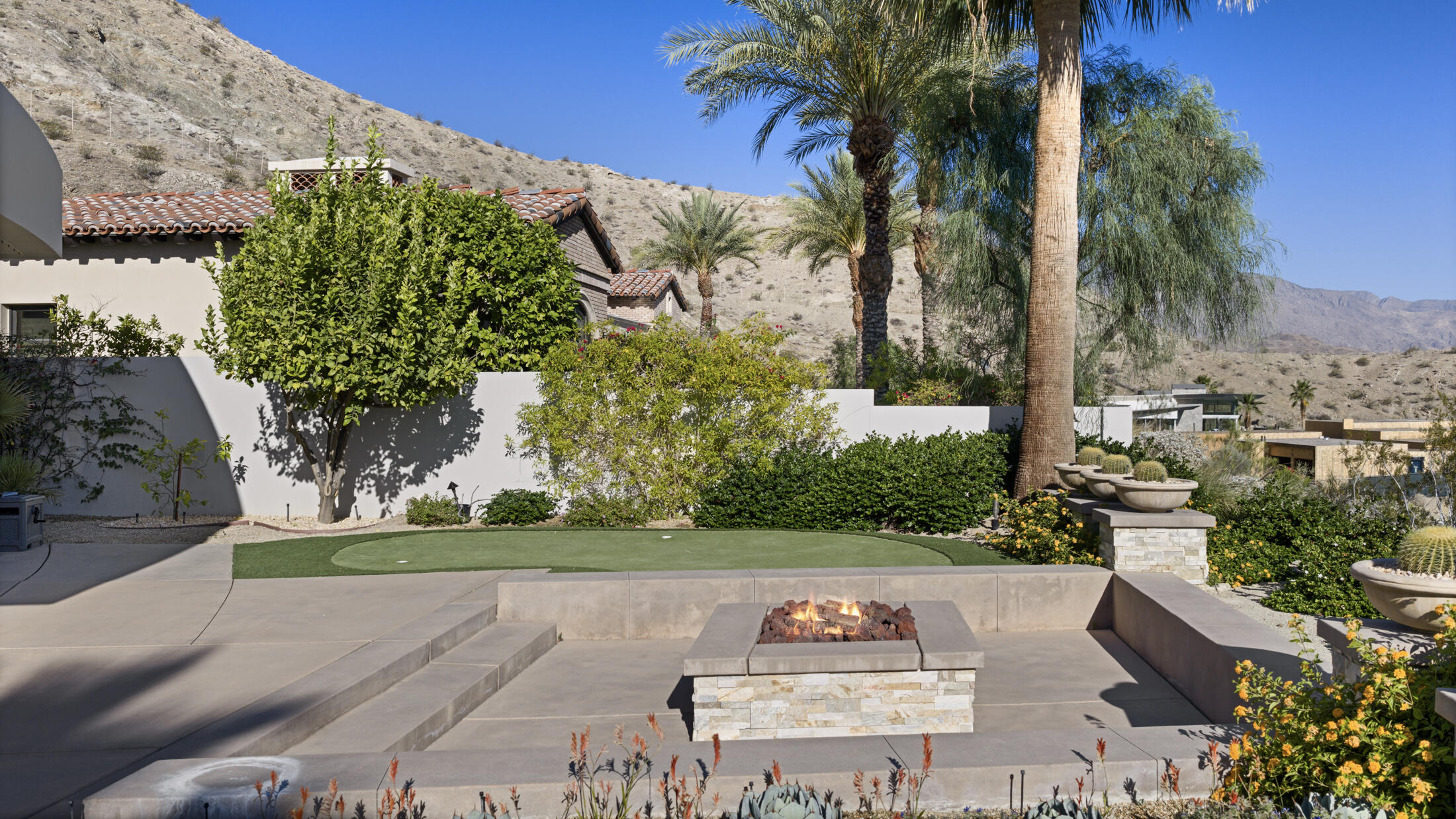 30 Hillcrest Drive Rancho Mirage, CA 92270 - Photo 62 of 79 a view of a backyard