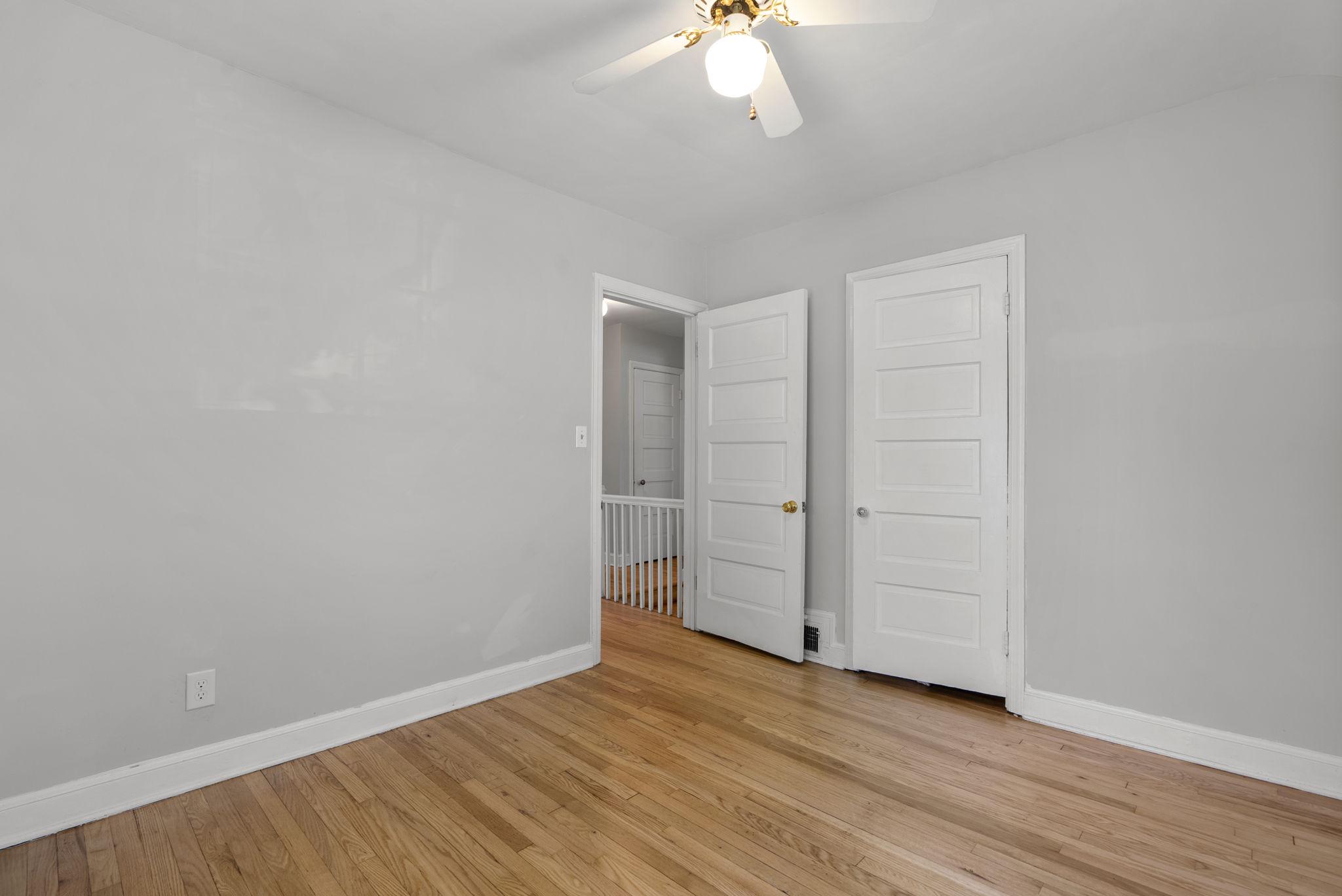 9911 Renfrew Road Silver Spring, MD 20901 - Photo 32 of 49 Bedroom #3 with ceiling fan