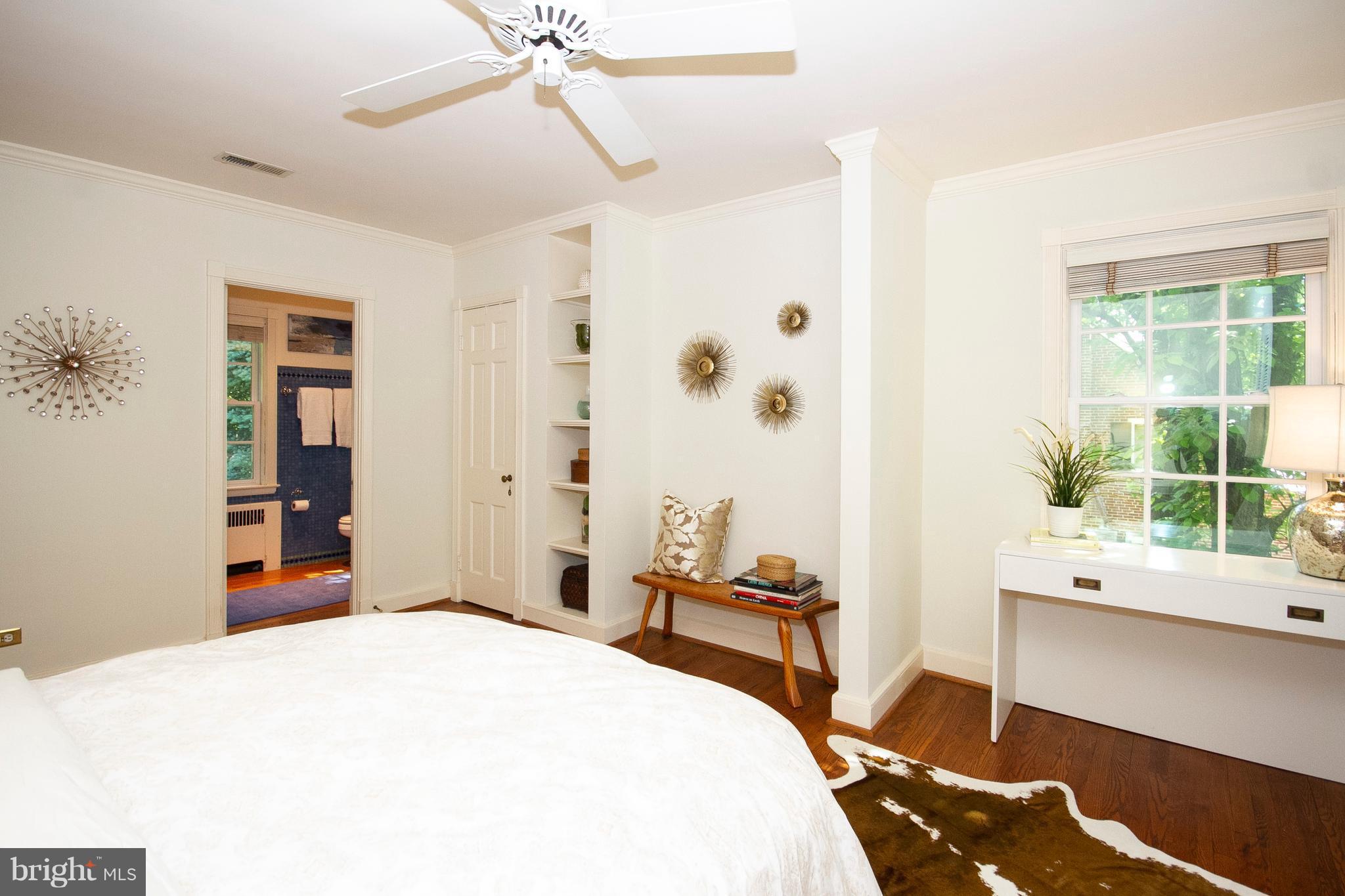 107 Taplow Road Baltimore, MD 21212 - Photo 20 of 30 Master bedroom with ceiling fan.