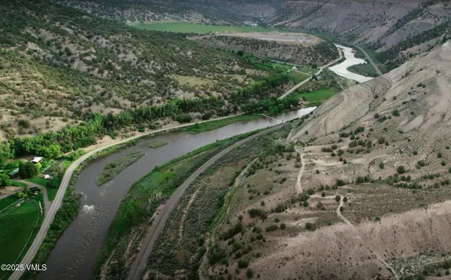 a view of a garden with a yard