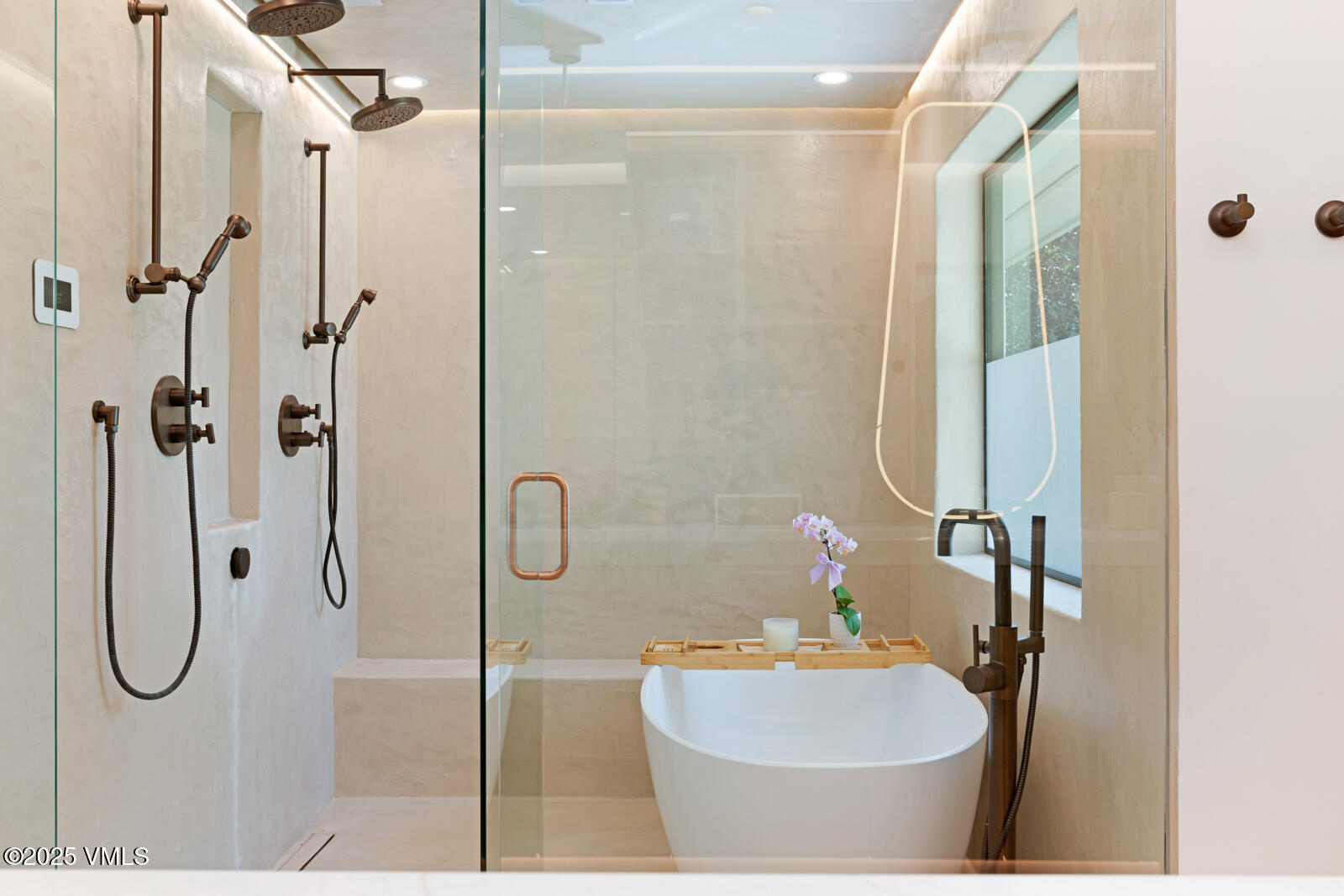 161 Stagecoach Road Edwards, CO 81632 - Photo 13 of 48 a bathroom with a granite countertop shower sink and mirror
