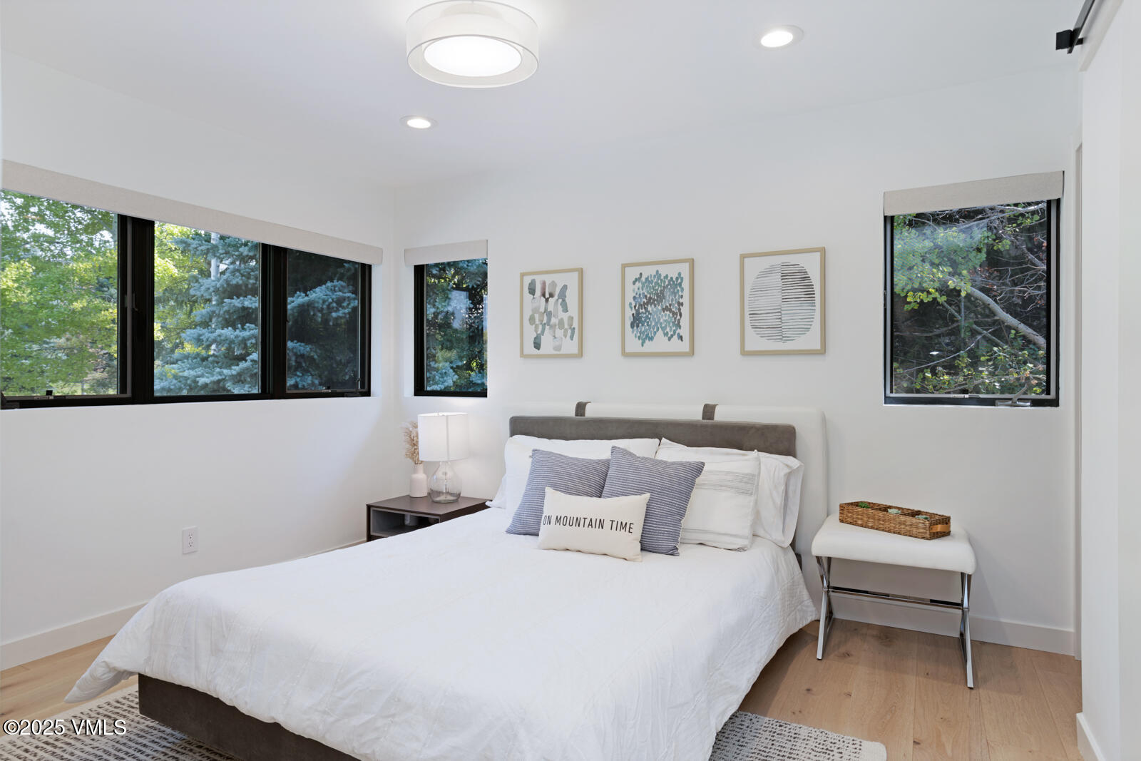 161 Stagecoach Road Edwards, CO 81632 - Photo 16 of 48 a bedroom with bed and a large window