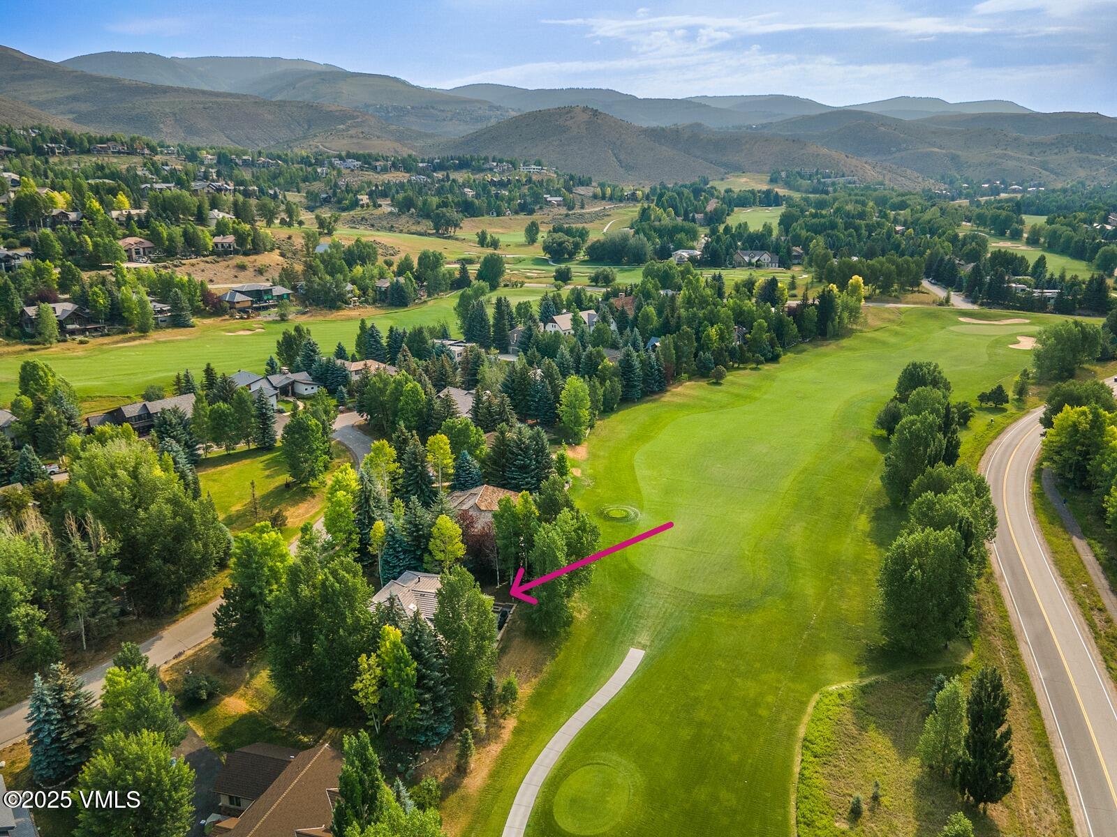 161 Stagecoach Road Edwards, CO 81632 - Photo 27 of 48 a view of a city with mountains in the background