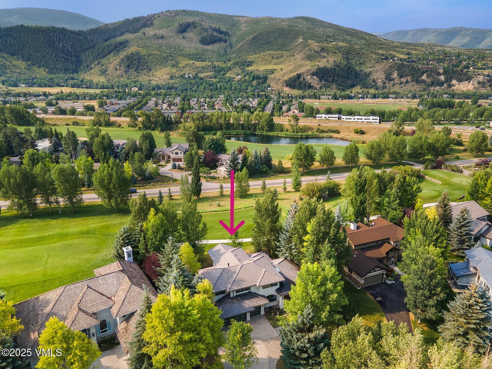 161 Stagecoach Road Edwards, CO 81632 - Photo 28 of 48 a view of a city with mountains in the background