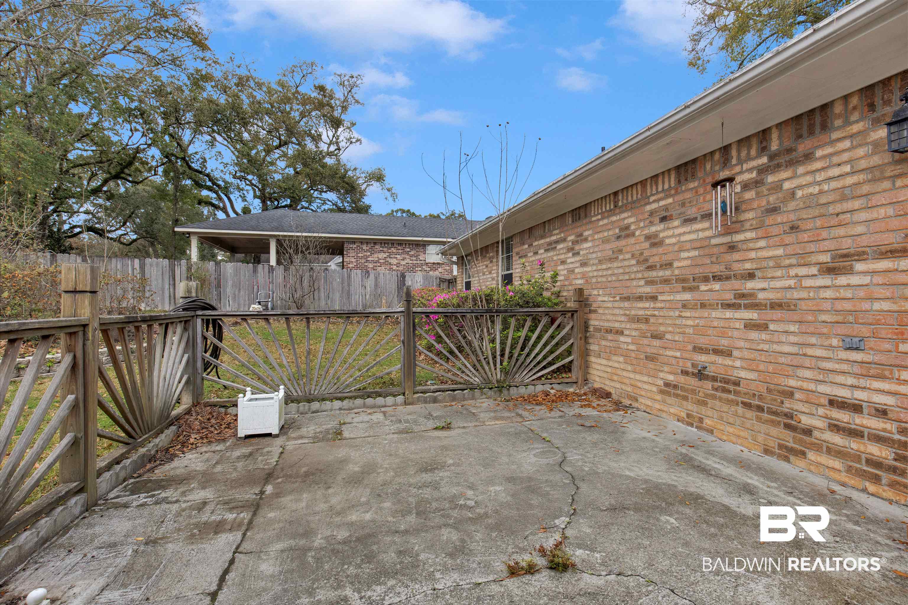 7225 Smithfield Road East Mobile, AL 36695 - Photo 19 of 27 View of patio featuring fence