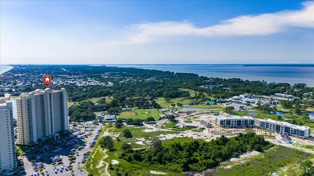 a view of a swimming pool outdoor seating area