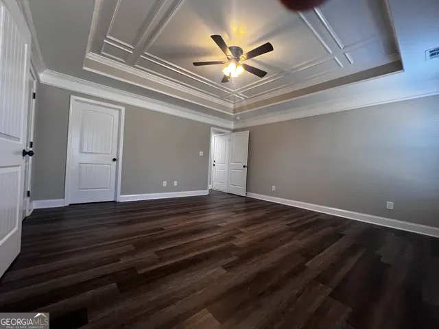wooden floor in an empty room